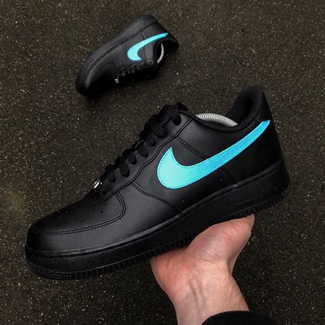 nike air force 1 blauwe swoosh|black air forces price.